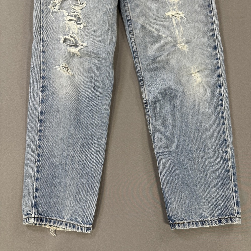 Levi's 550 Jeans Mens 30x30 Light Wash Blue Relaxed Fit Tapered Distressed - Picture 2 of 10